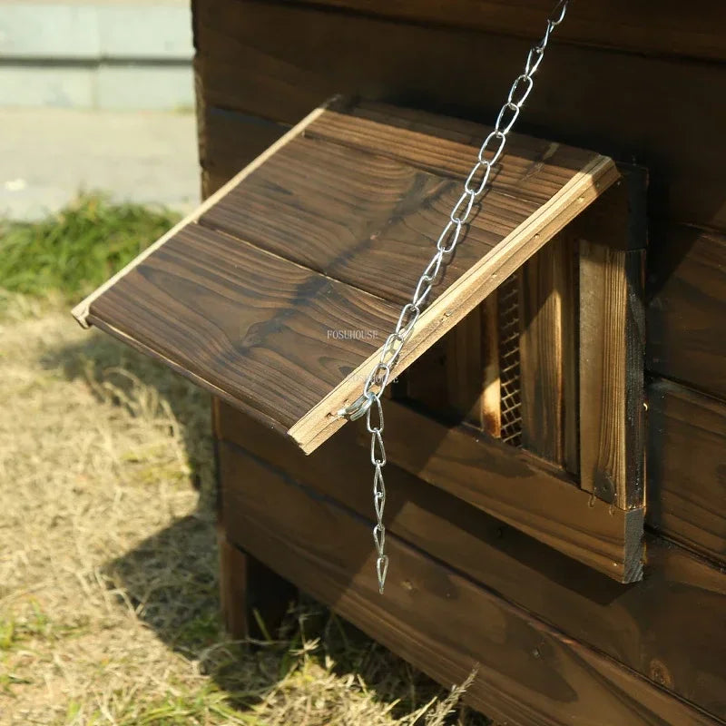 Winter Warm, Rainproof & Sunscreen Kennel for Medium & Large Dogs