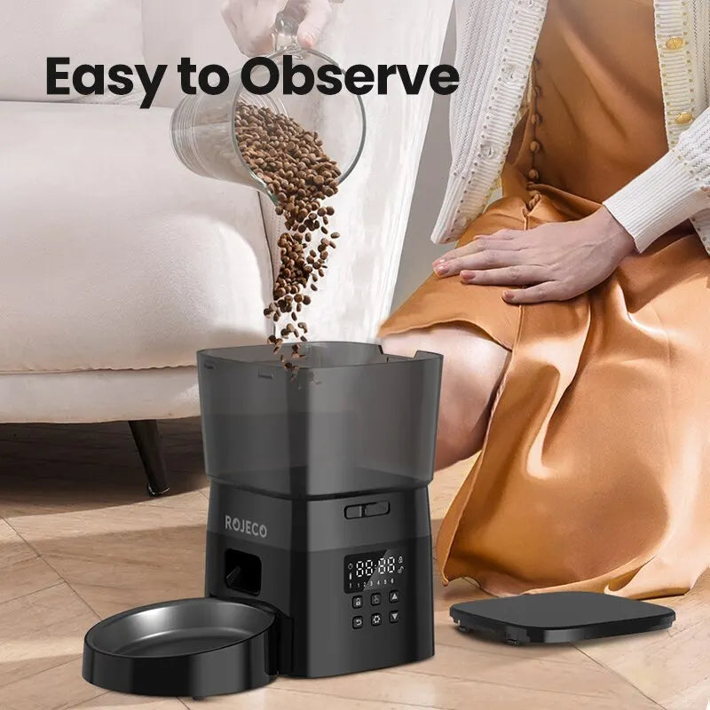 Automatic Pet Feeder – Button Control Version
