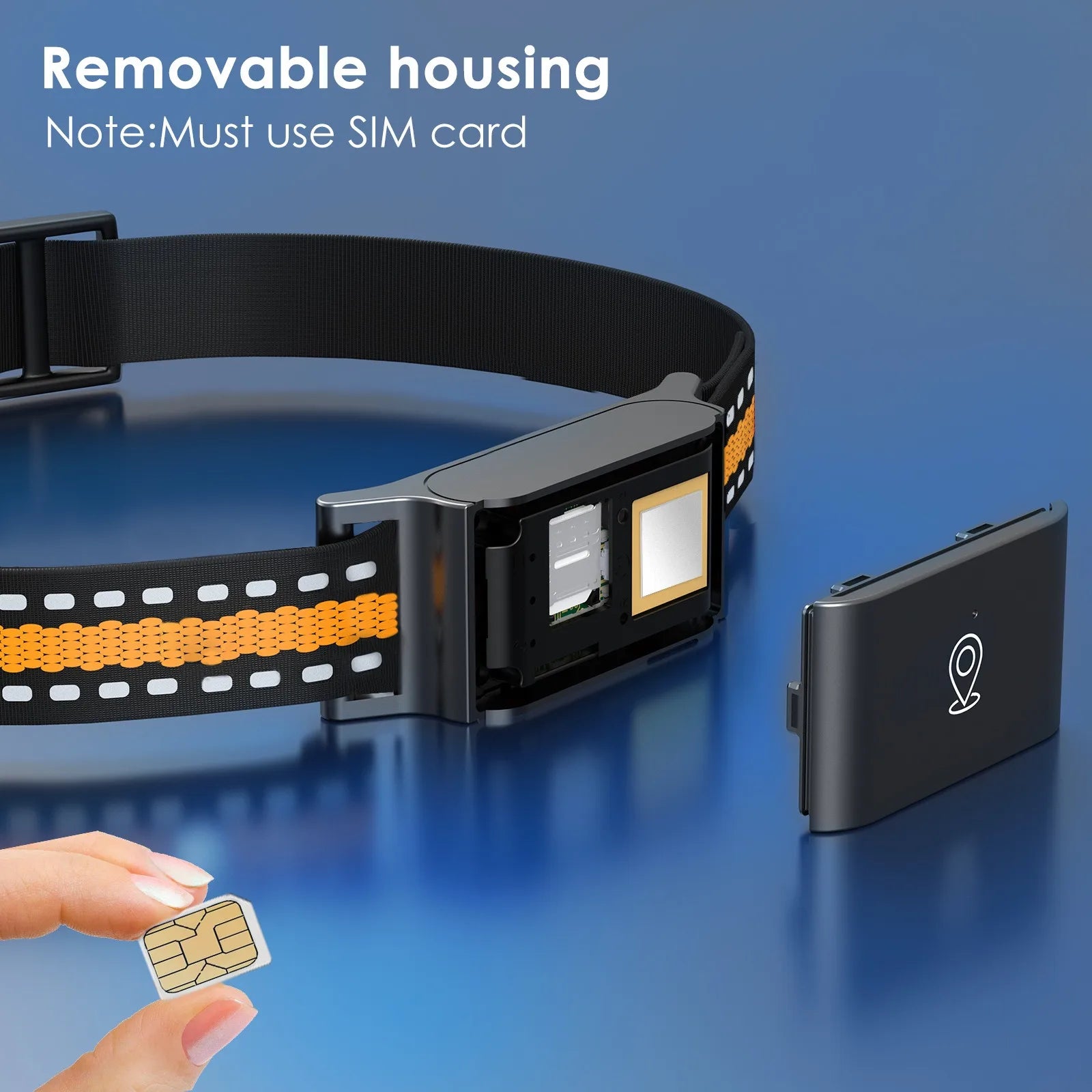 Pet Tracker Collar with Real-Time Tracking