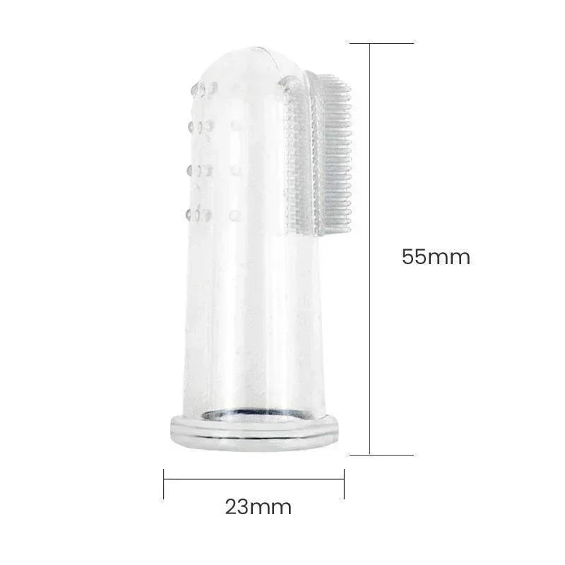 5pcs Soft Pet Finger Toothbrush Set