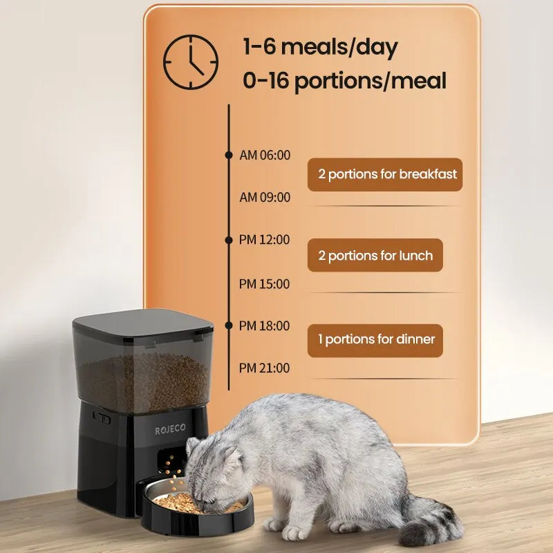 Automatic Pet Feeder – Button Control Version