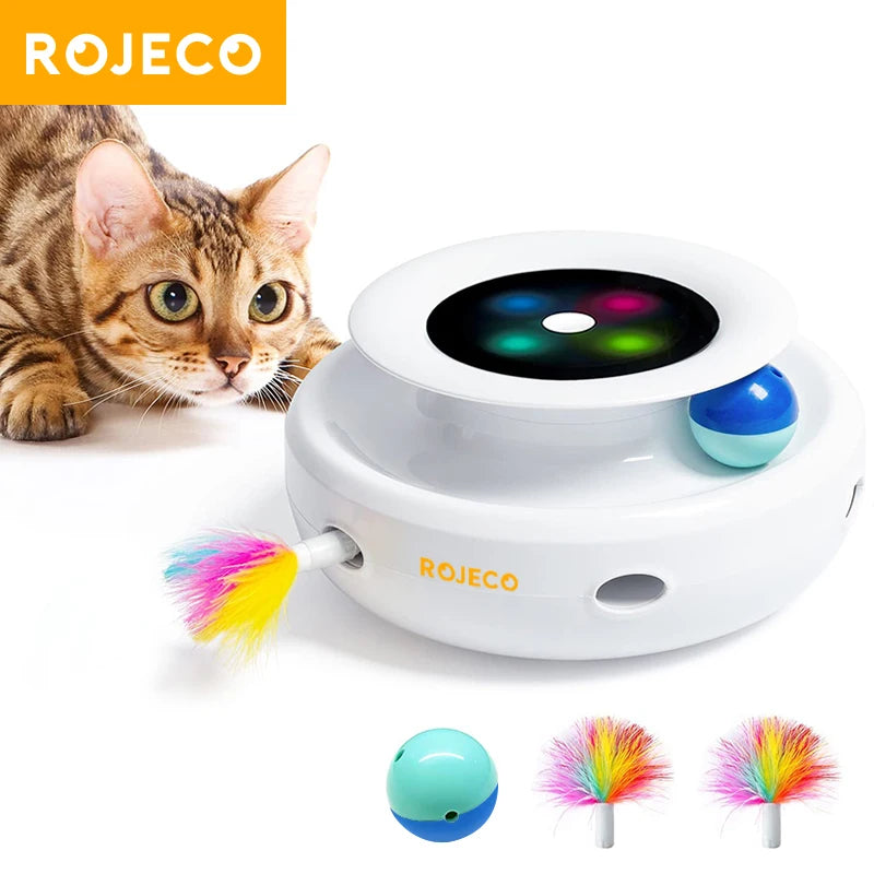 Smart 2-in-1 Interactive Cat Toy Set
