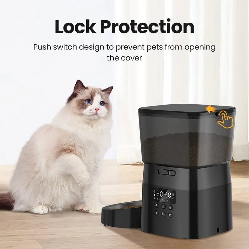 Automatic Pet Feeder – Button Control Version