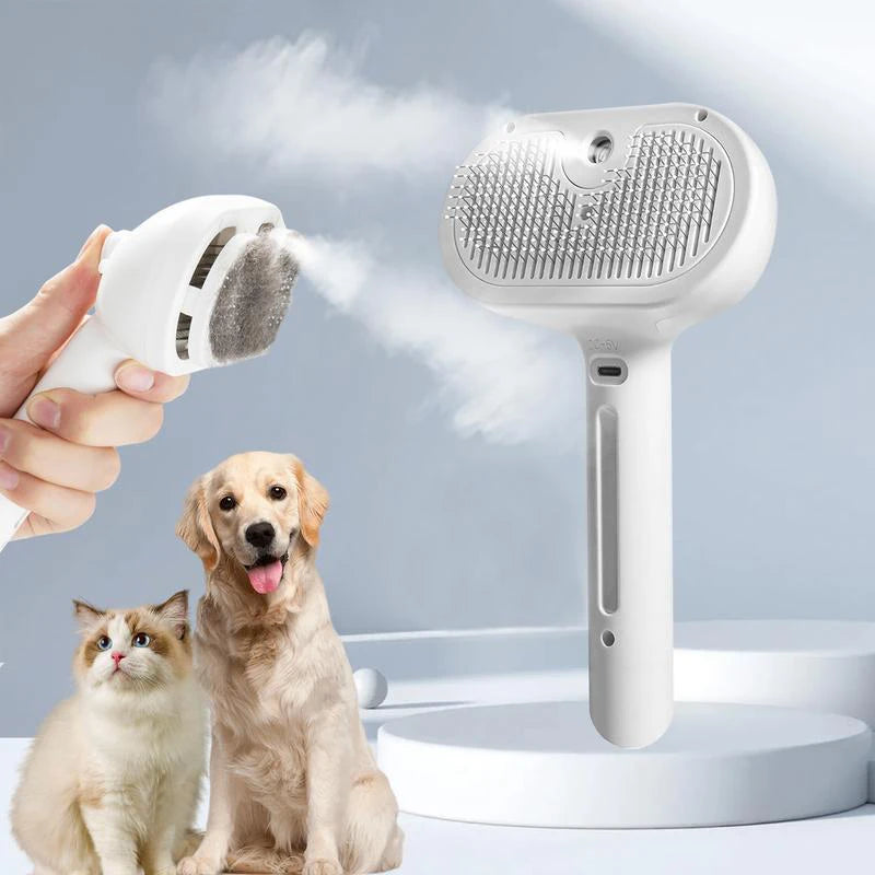 Pet Steam Massage Comb for Dogs & Cats