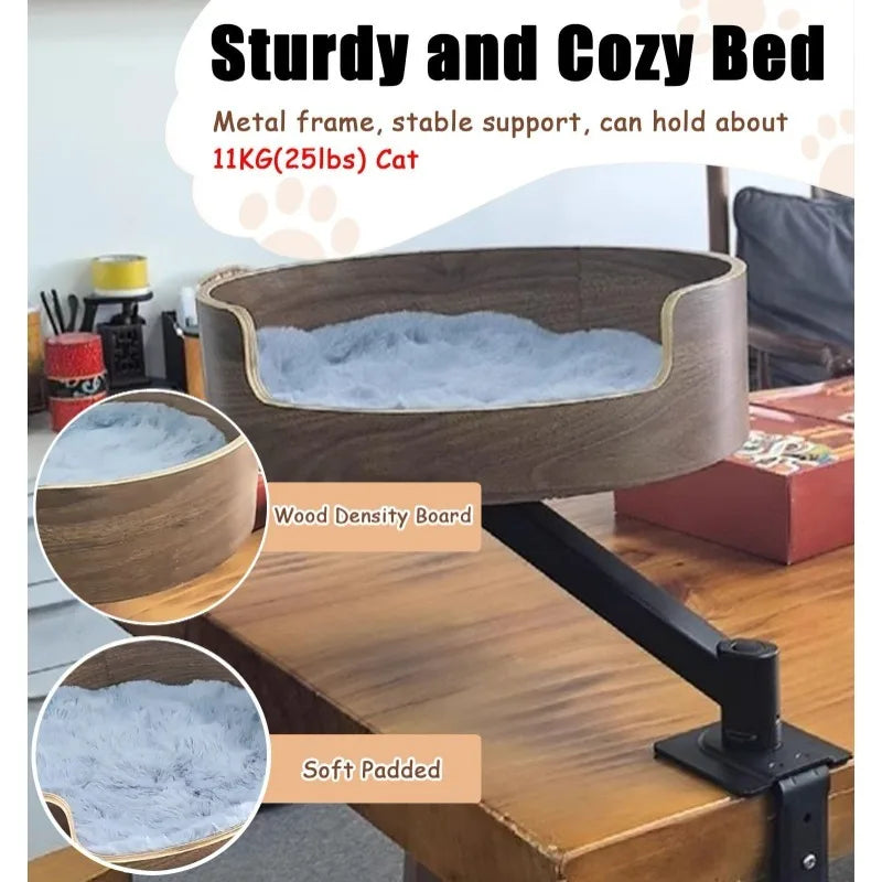 360° Rotating Cat Desk Hammock