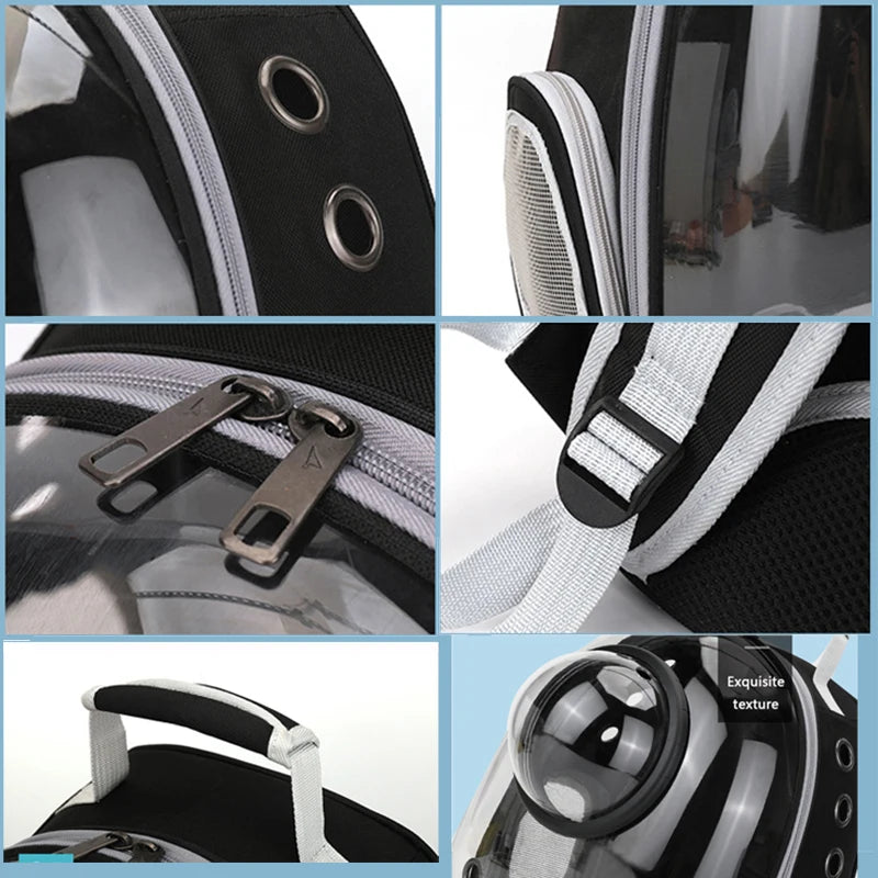 Space Capsule Pet Backpack Carrier