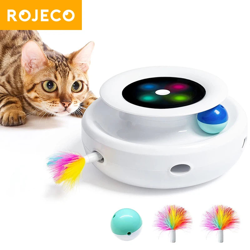 Smart 2-in-1 Interactive Cat Toy Set