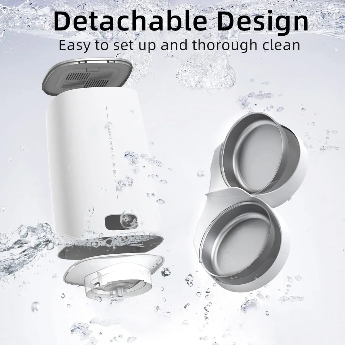 Smart Automatic Pet Feeder with WiFi Control