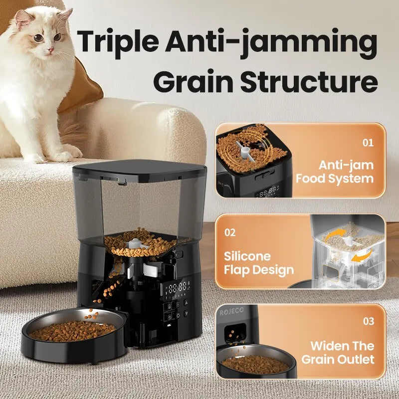 Automatic Pet Feeder – Button Control Version