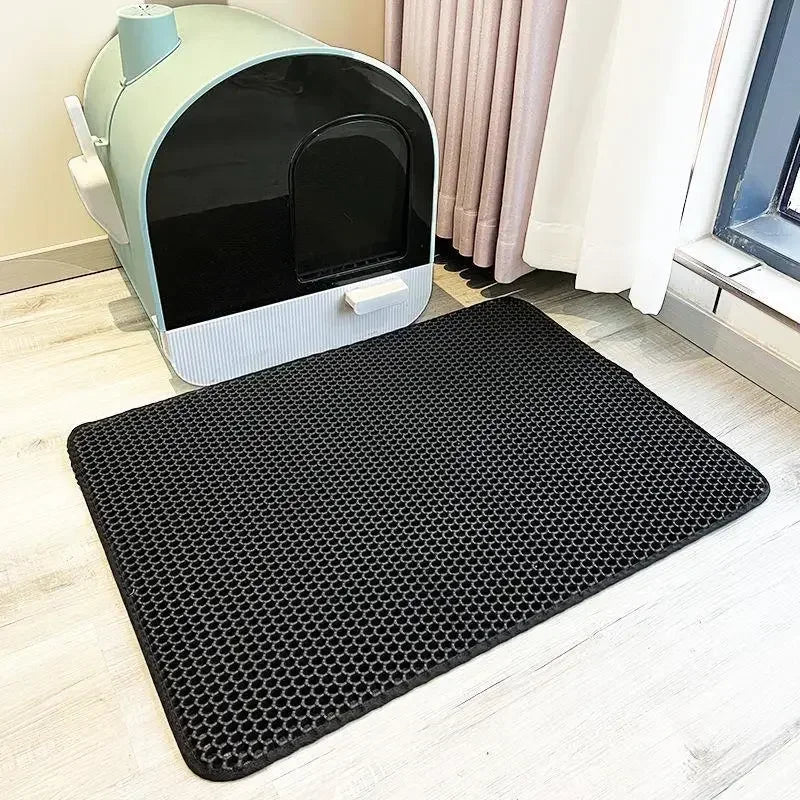 Waterproof Cat Litter Mat – Double Layer