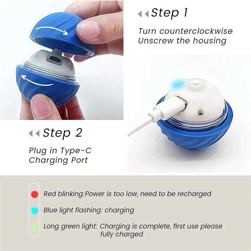Interactive Smart Pet Toy Ball