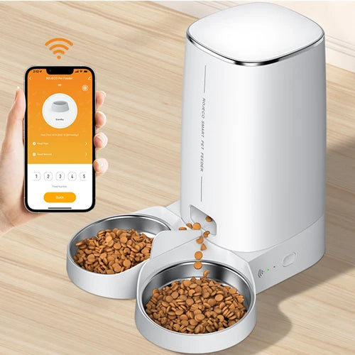 Smart Automatic Pet Feeder with WiFi Control