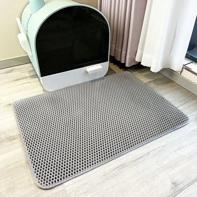 Waterproof Cat Litter Mat – Double Layer