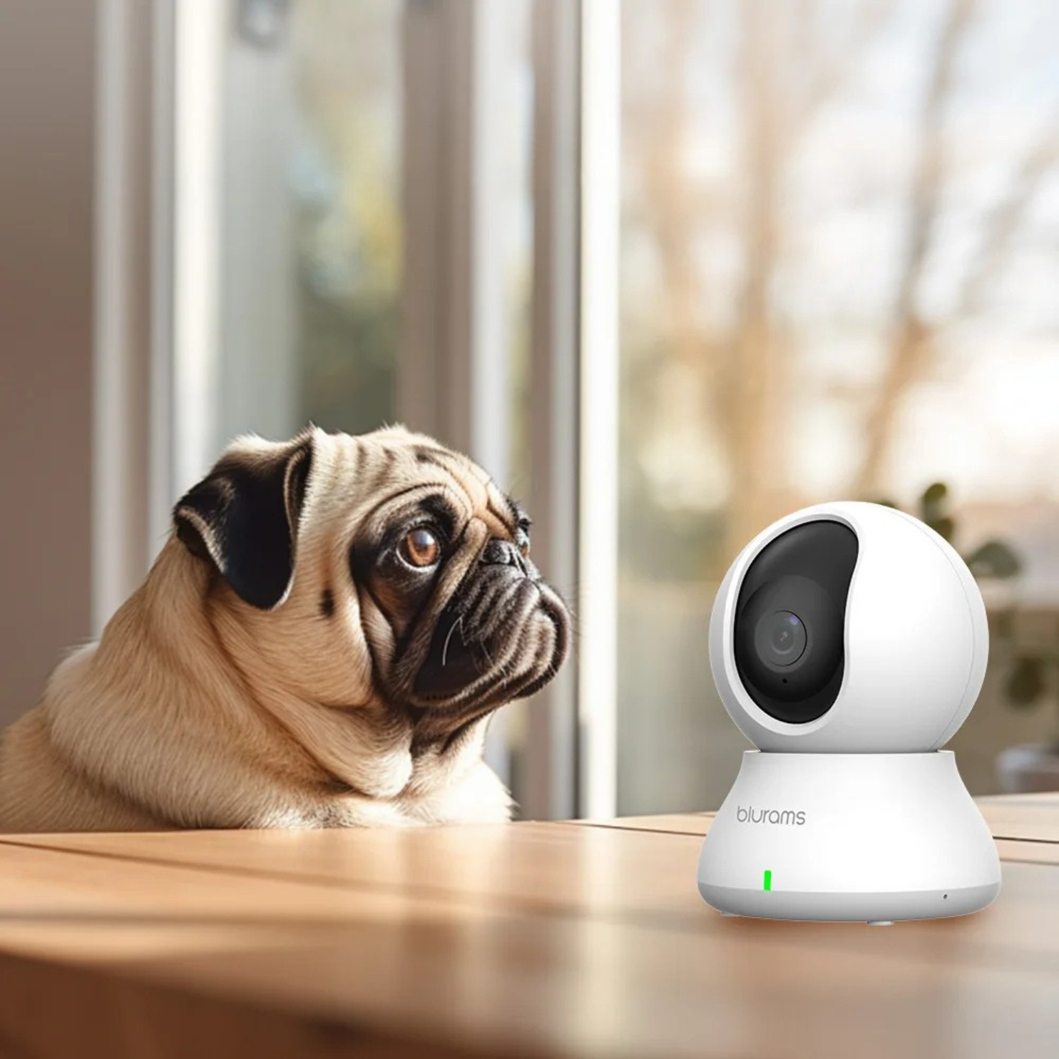2K WiFi Pet Security Camera