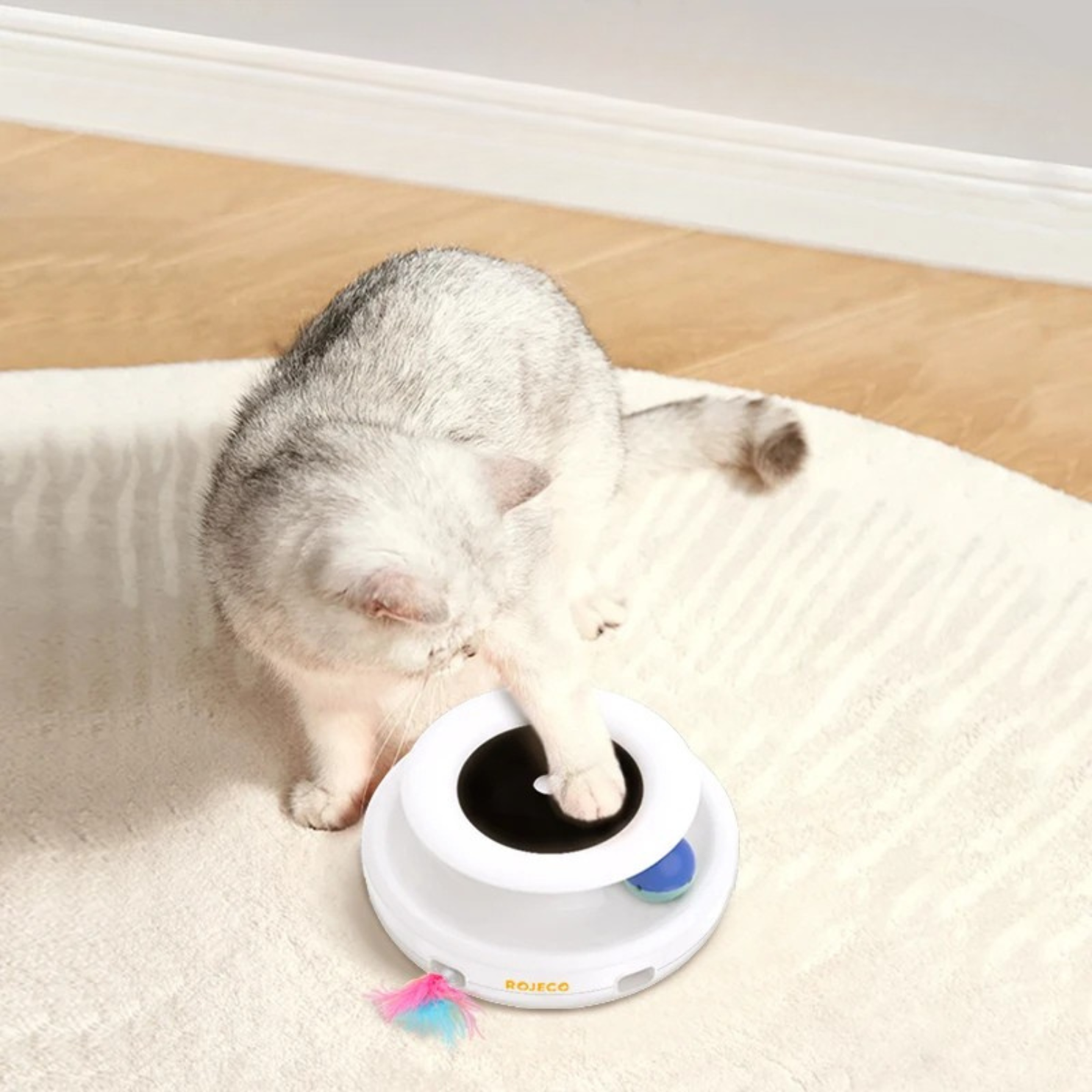 Smart 2-in-1 Interactive Cat Toy Set
